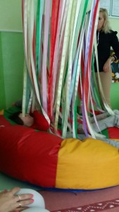 The ribbon fort!!